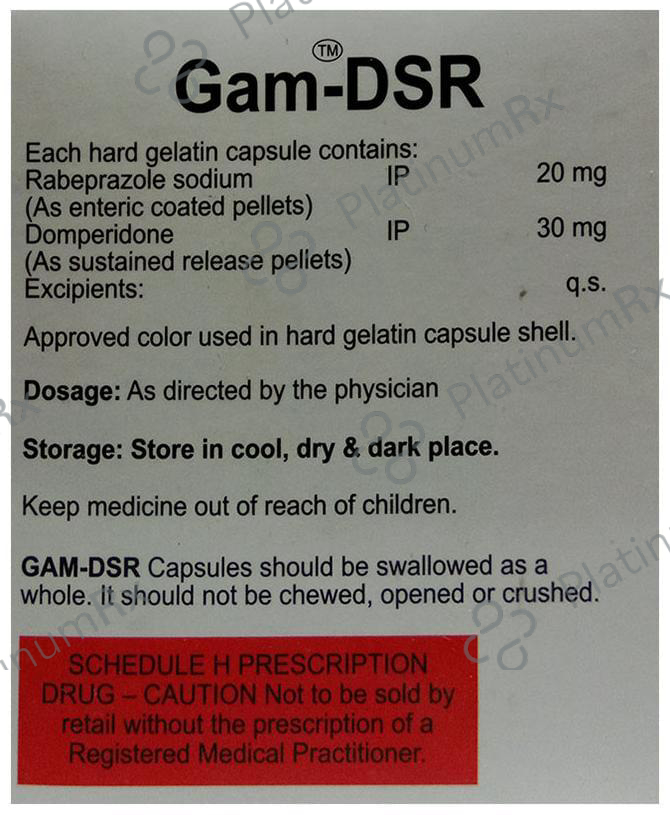 Gam-DSR Capsule