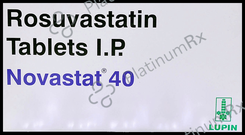 Novastat 40mg Tablet 15s