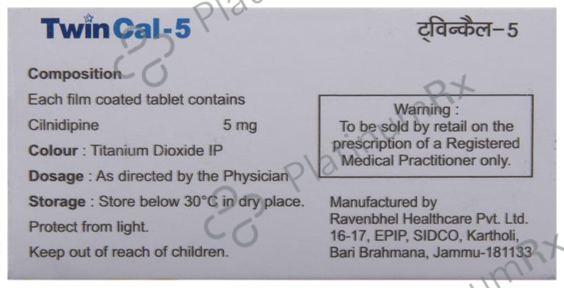 Twincal 5mg Tablet 10s