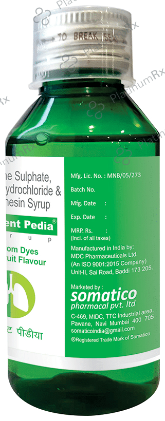 Somavent Pedia Syrup Mixed Fruit