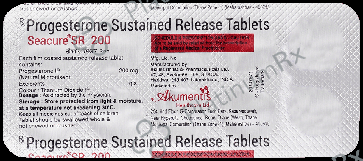 Seacure -SR 200 Tablet