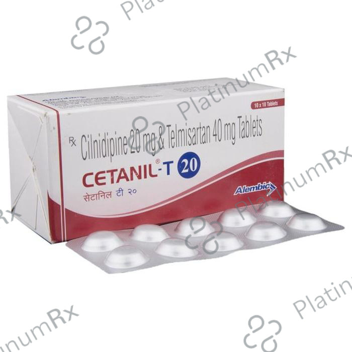Cetanil T 20/40mg Tablet 10s