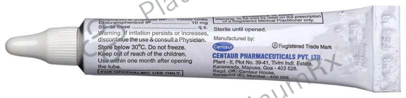 Ocupol 10mg/10000IU Eye Ointment 5gm