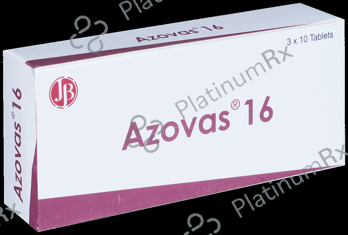 Azovas 16mg Tablet 10s