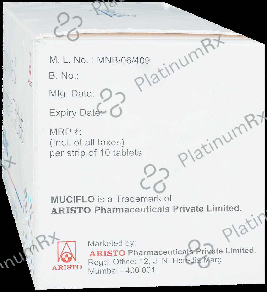 Muciflo 100/600mg Tablet 10s