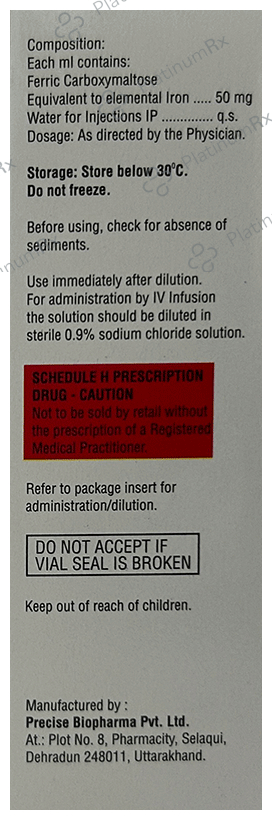 Nefcm 750mg Injection