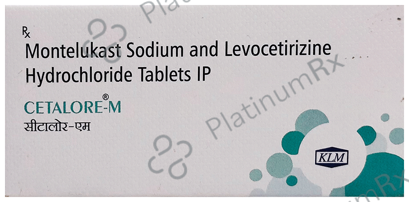 Cetalore M 5/10mg Tablet 10s