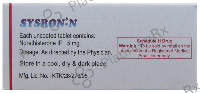 Sysron N 5mg Tablet 10s