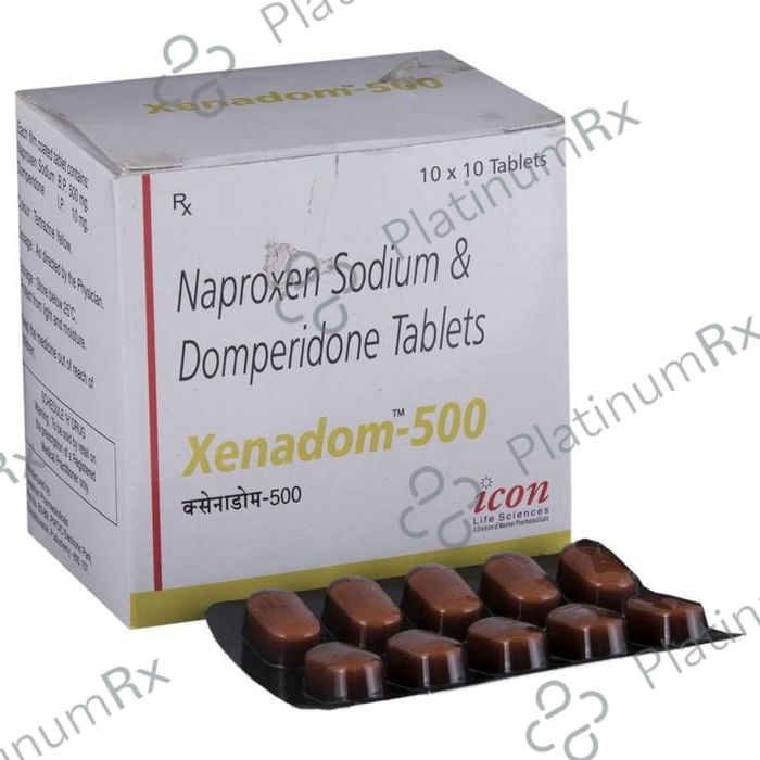 Xenadom 10/500mg Tablet 10s