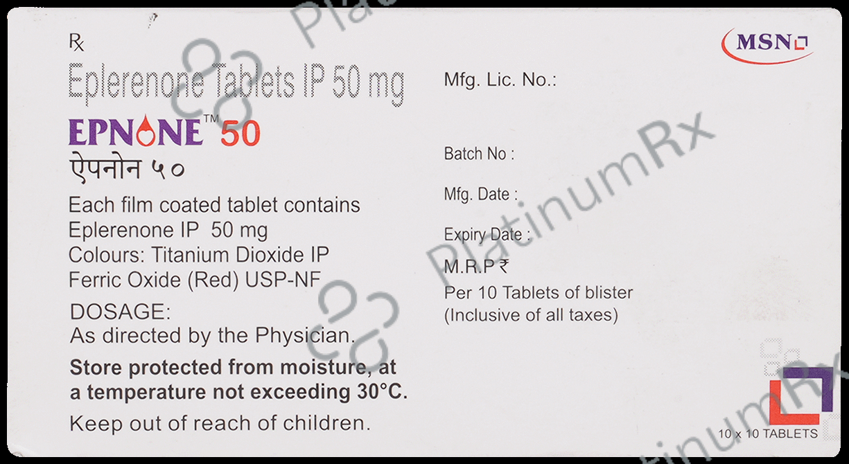 Epnone 50 Tablet