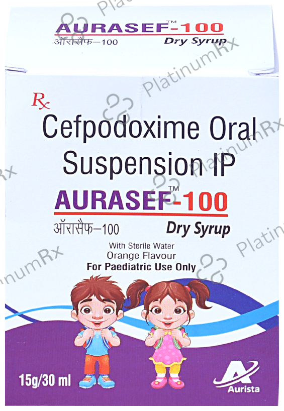 Aurasef 100 Dry Syrup