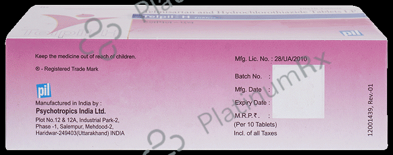 Telpil H 40mg/12.5mg Tablet