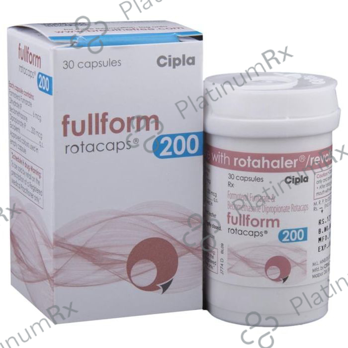 Fullform 200/6mcg Rotacap 30s