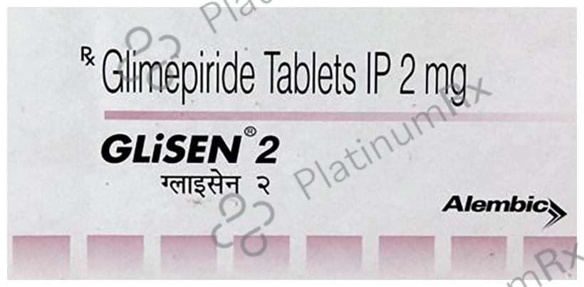 Glisen 2mg Tablet 10s