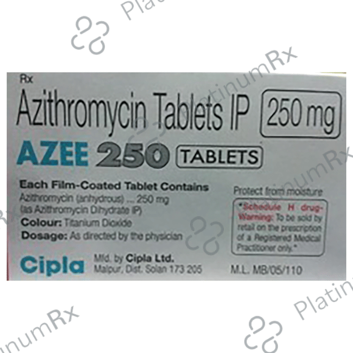 Azee 250mg Tablet 10s