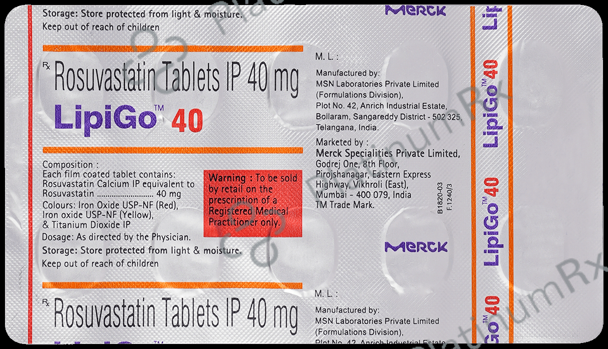 Lipigo 40 Tablet