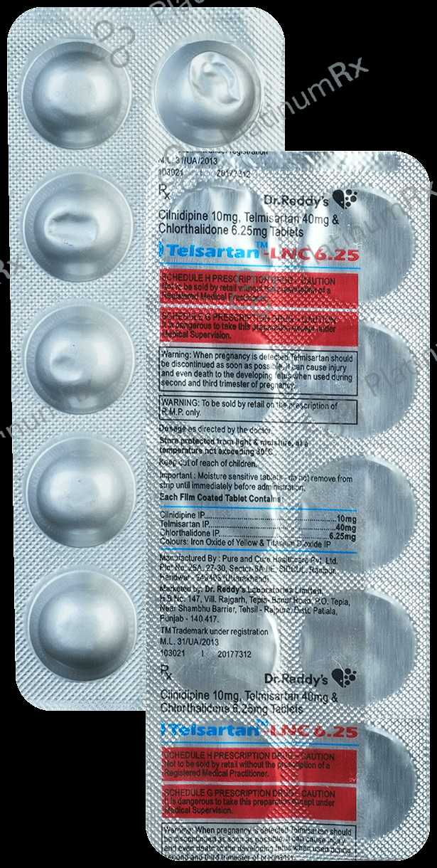 Telsartan-LNC 6.25 Tablet