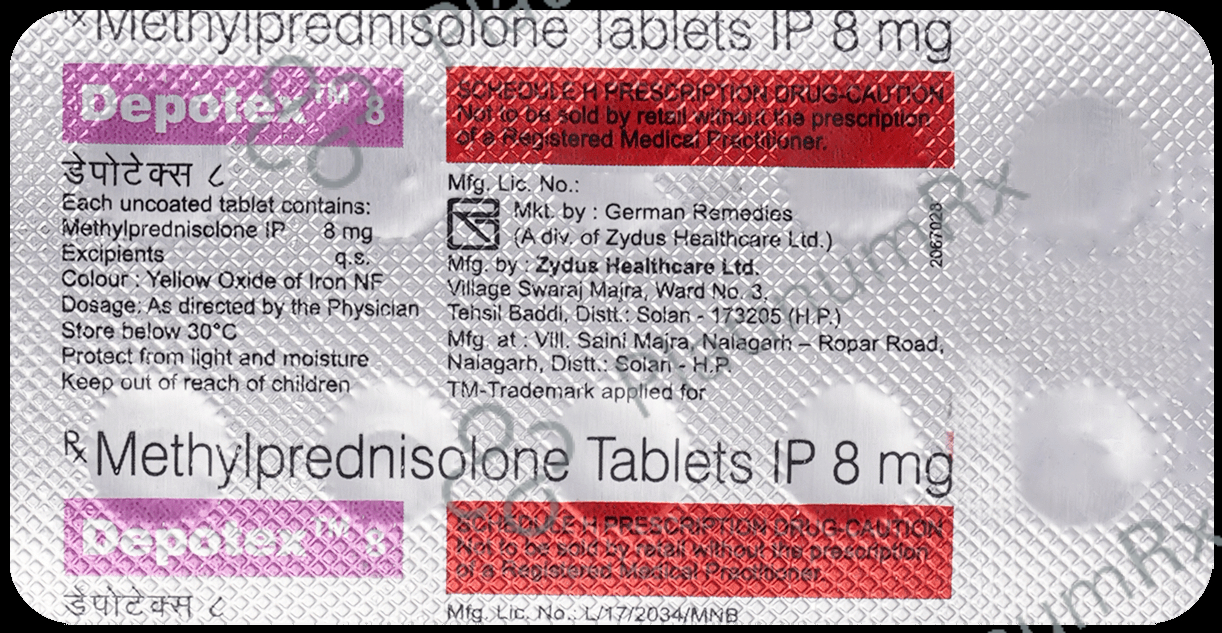 Depotex 8mg Tablet
