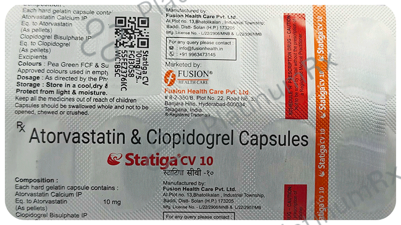 Statiga CV 10/75mg Tablet 10s