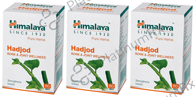 Himalaya Wellness Pure Herbs Hadjod Bone & Joint Wellness Tablet (60 Each) 3 bottles