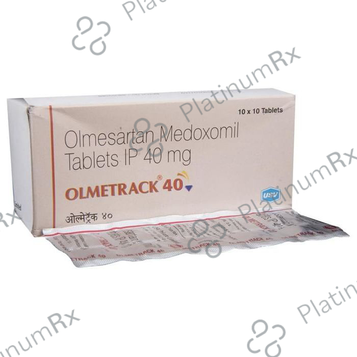 Olmetrack 40mg Tablet 10s