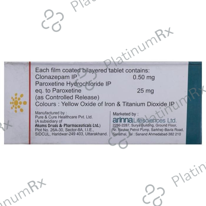 Patroxta Plus 25 Tablet CR