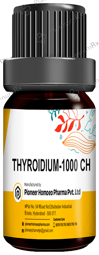 Pioneer Pharma Thyroidium Globules Pellet Multidose Pills 1000 CH