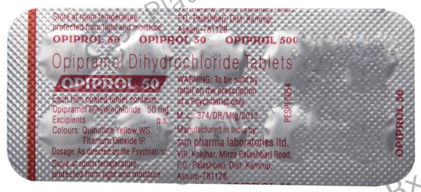 Opiprol 50mg Tablet 10s