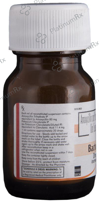 Bactoclav 80/11.4mg Drop 10ml