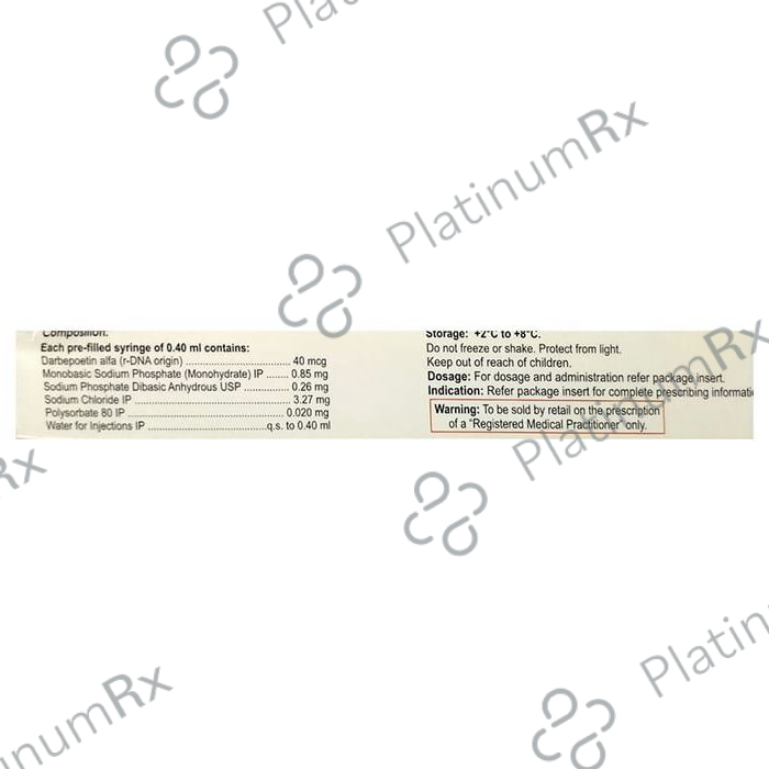 Zynesp 40mcg Injection 1s
