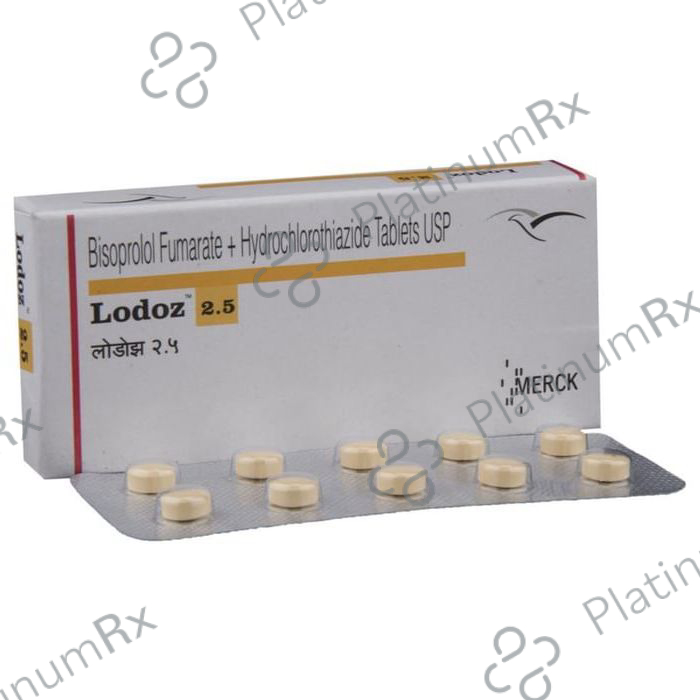 Lodoz 2.5/6.25mg Tablet 10s