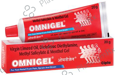 Omnigel for Fast Relief From Pain Sprain and Strain 20gm