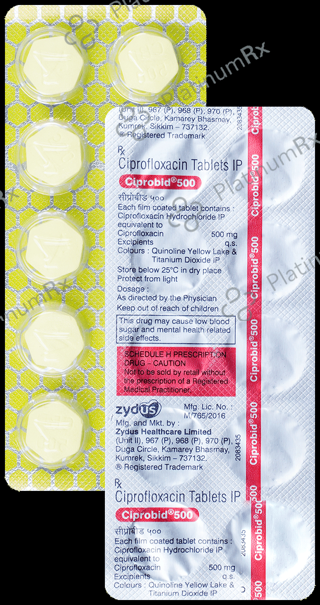 Ciprobid 500mg Tablet 10s
