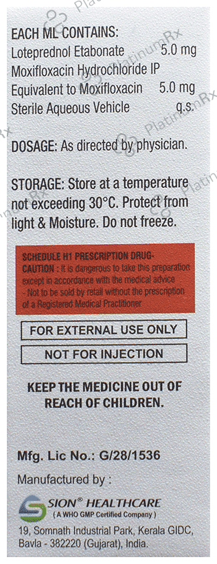 Moxecia-LP Eye Drop