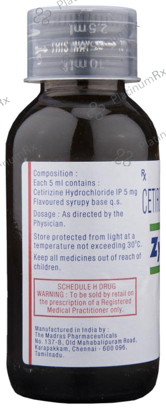 Zyncet Syrup 60 ml
