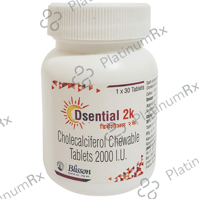 Dsential 2K Chewable Tablet