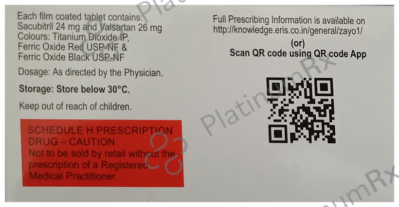 Zayo 50mg Tablet 10s