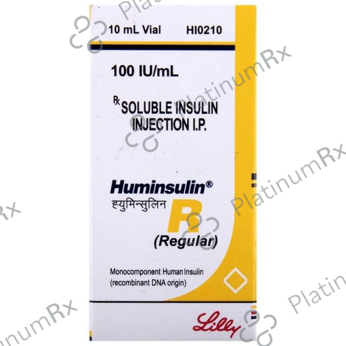 Huminsulin R (100 IU/ml) (1*10ml Vial)