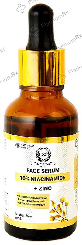 CSC Face Serum 10% Niacinamide +Zinc