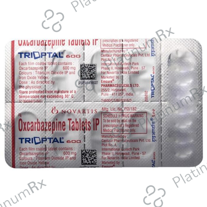 Trioptal 600mg Tablet 10s