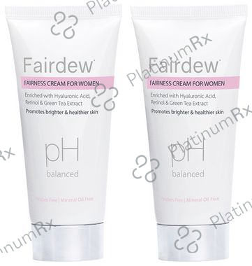 Fairdew PH Balanced Fairness Cream for Women (50gm Each) 2 Tube