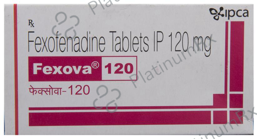 Fexova 120mg Tablet 10s