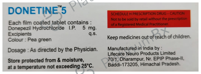 Donetine 5 Tablet