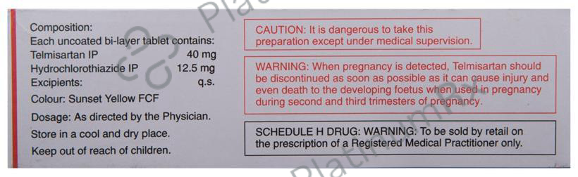 Telvas H 40/12.5mg Tablet 10s