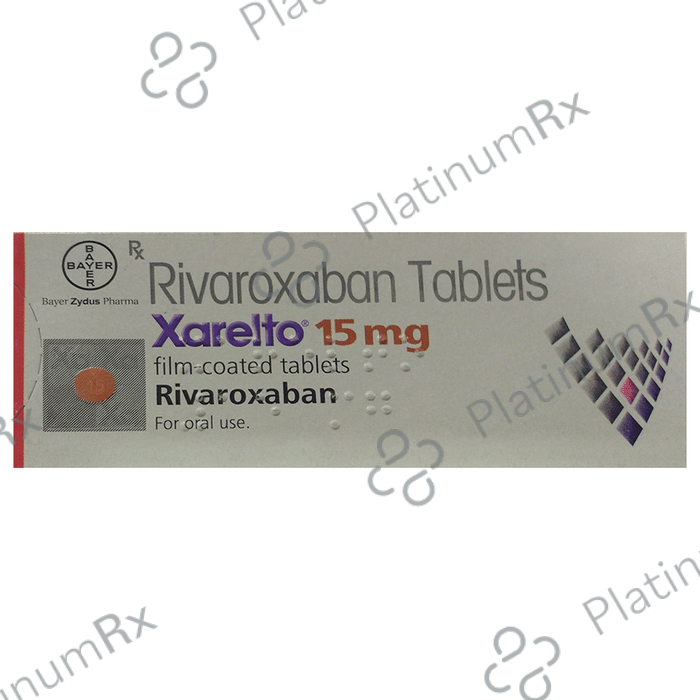 Xarelto 15mg Tablet 14s