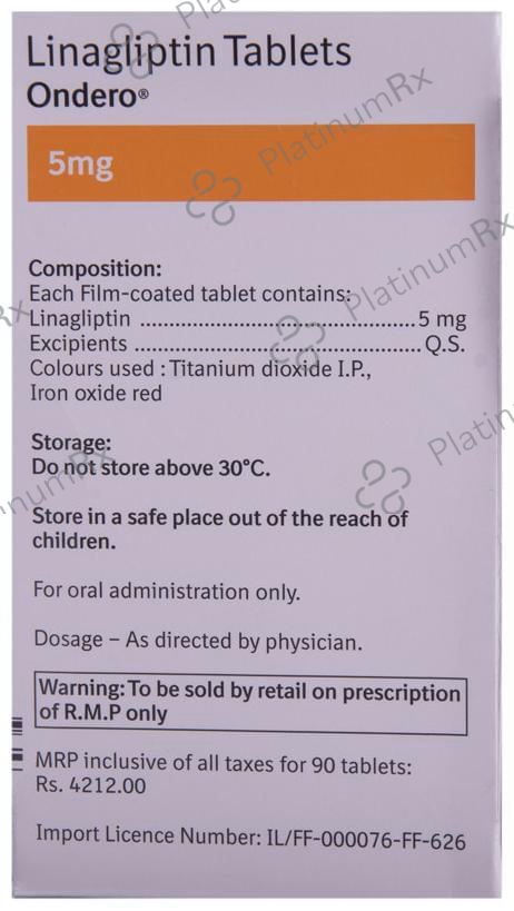 Ondero 5mg Tablet 10s