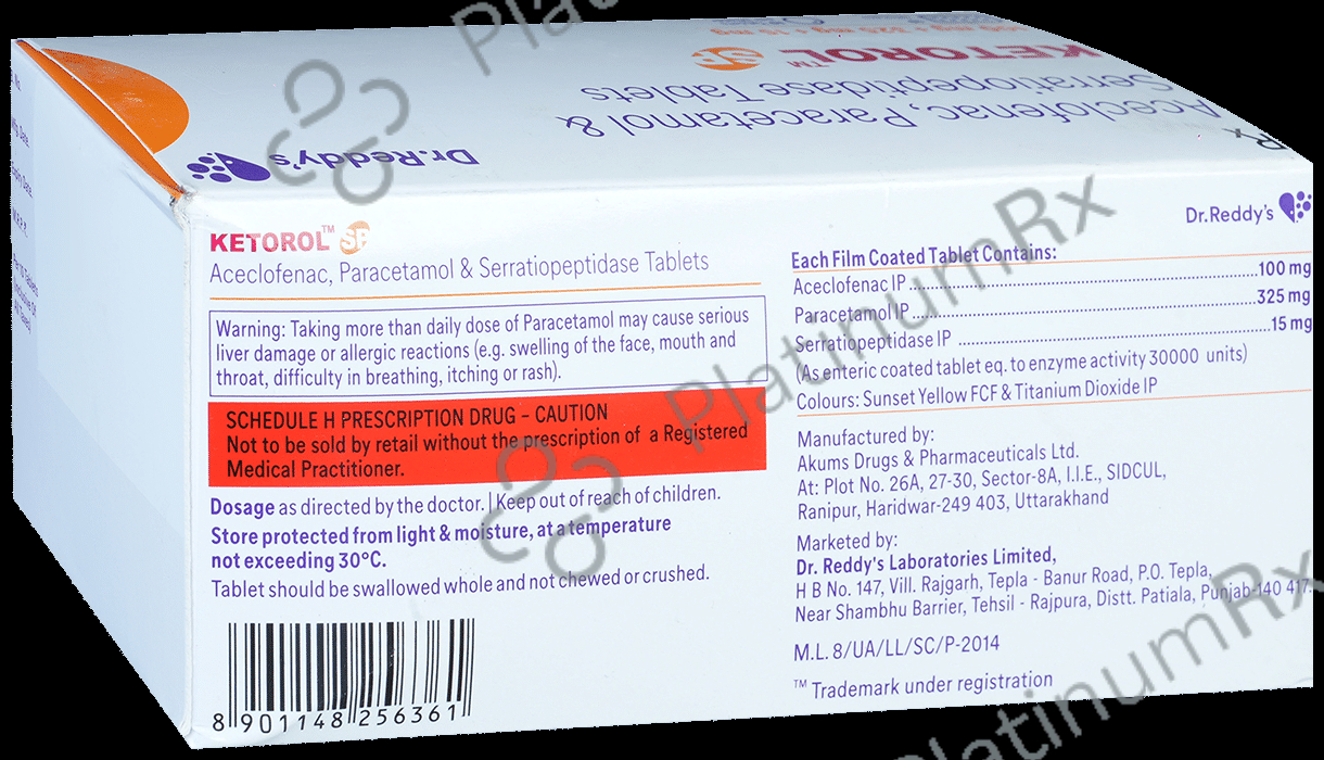 Ketorol SP Tablet 10s