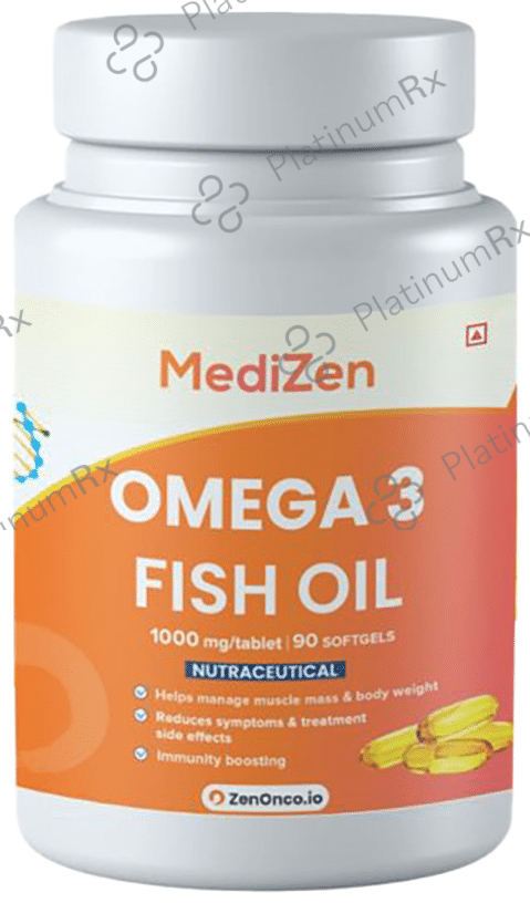 MediZen Omega 3 Fish Oil 1000mg Softgel Capsule
