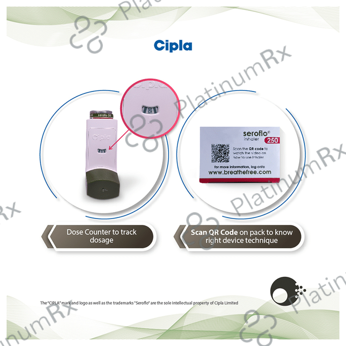 Seroflo 250/25mcg 120MDI Inhaler