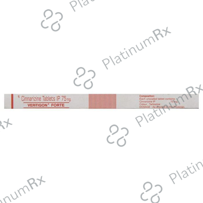 Vertigon Forte 75mg Tablet 10s